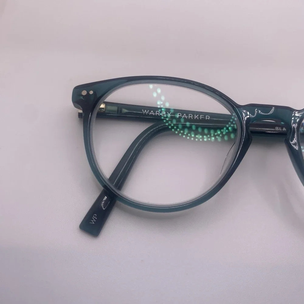 Warby Parker Eyeglasses FRAME ONLY Blakeley 50-18-142 Green 792
